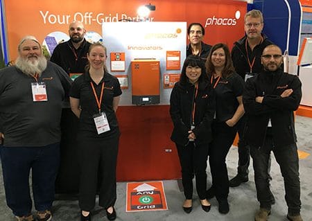 Phocos Team with PSW-H at Intersolar Europe