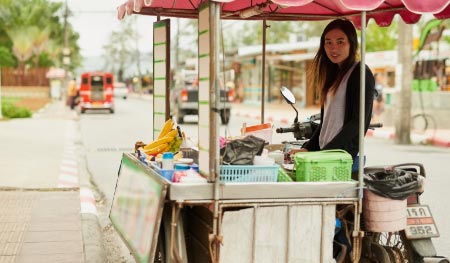 Food Trucks And Vendor Carts