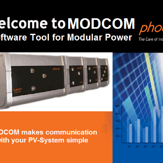 MODCOM for MPPT 100/40 Charge Controllers and MPM System