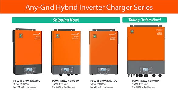 Any-Grid Hybrid Inverter Charger Series