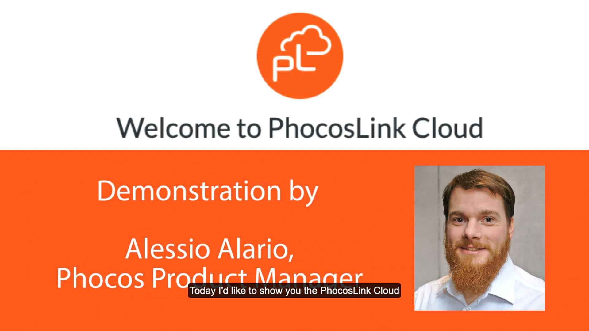 Phocoslink Cloud Demonstration by Alessio Alario