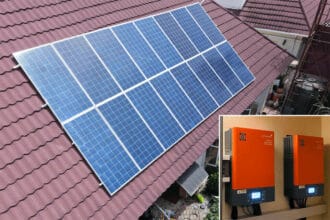 Solar panel and main box image